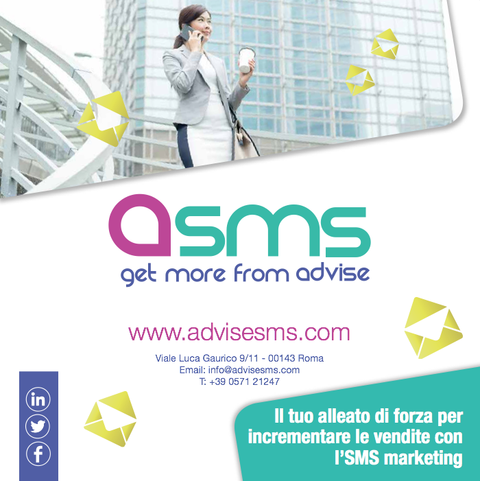 Grafica brochure cover advise sms- 2017